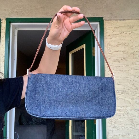 ALDO denim shoulder bag - Picture 2 of 3